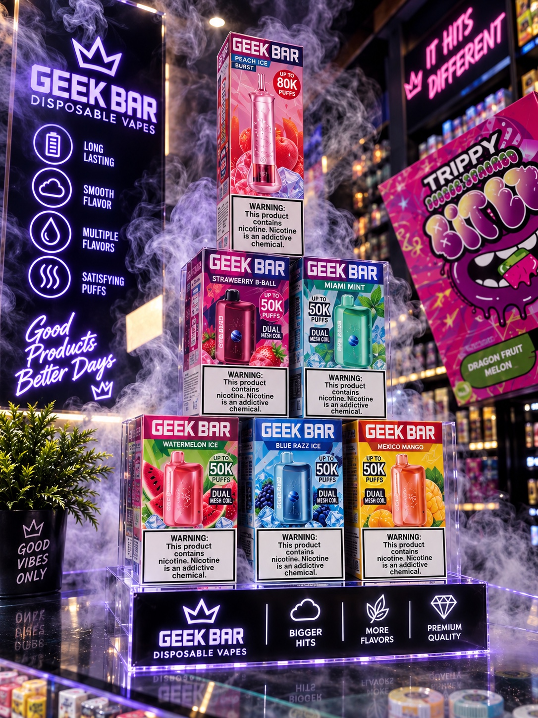 Vape display