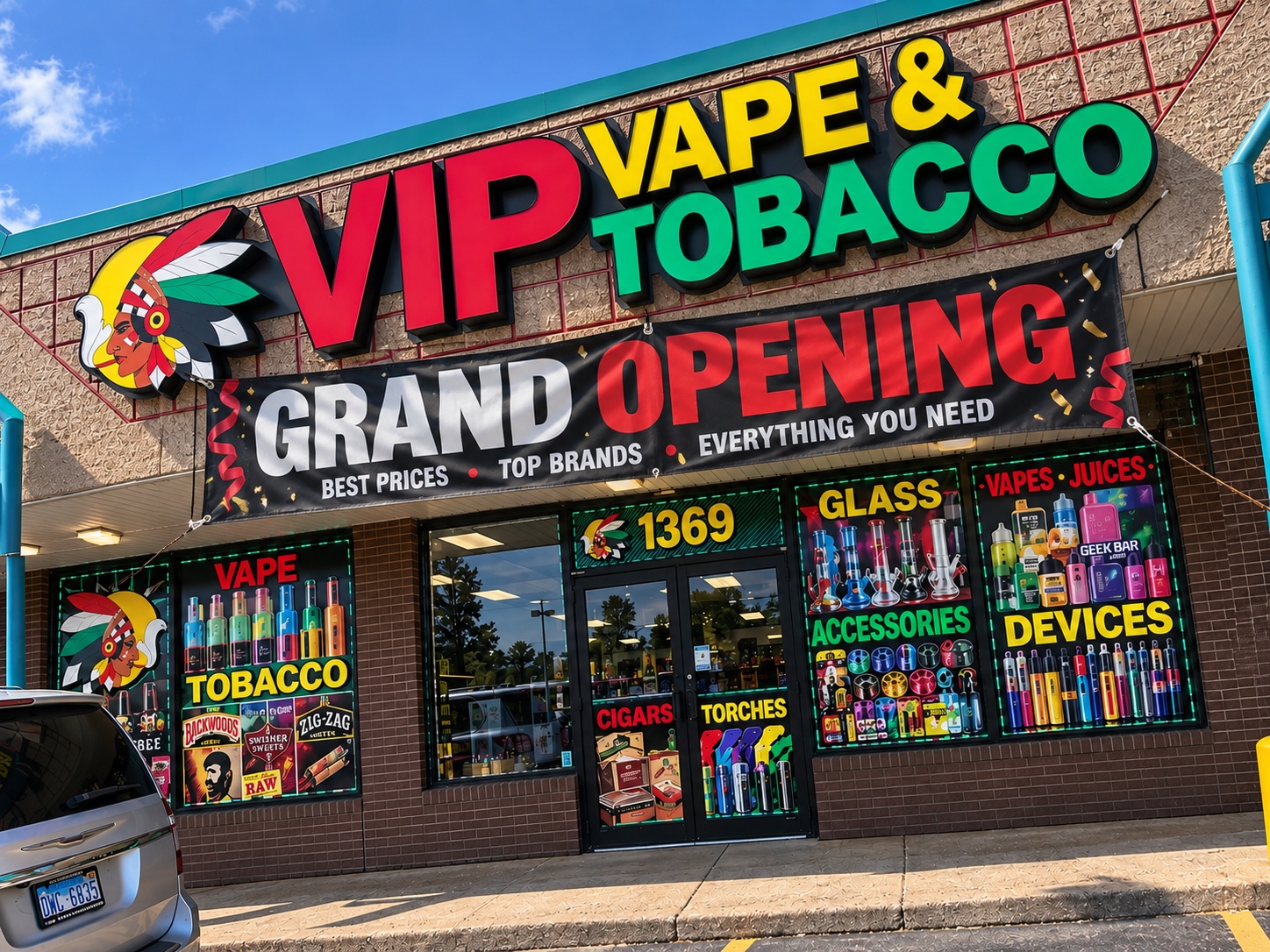 VIP Vape & Tobacco storefront